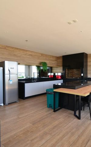 Studio à venda com 25m², 1 quarto e sem vagaChurrasqueira
