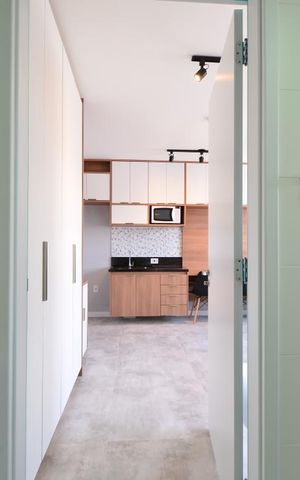 Studio à venda com 25m², 1 quarto e sem vagaBanheiro