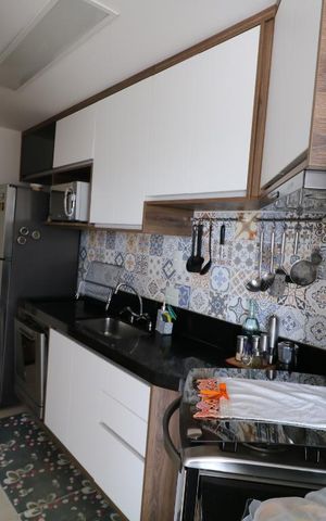 Apartamento à venda com 54m², 2 quartos e 1 vagaCozinha