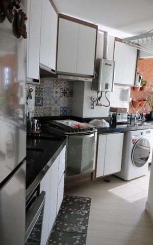 Apartamento à venda com 54m², 2 quartos e 1 vagaCozinha
