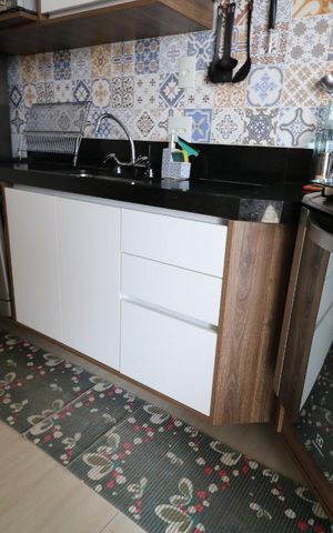 Apartamento à venda com 54m², 2 quartos e 1 vagaCozinha