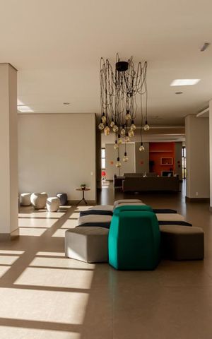 Studio à venda com 49m², 1 quarto e 1 vaga Studio à venda com 49m², 1 quarto e 1 vagaHall social