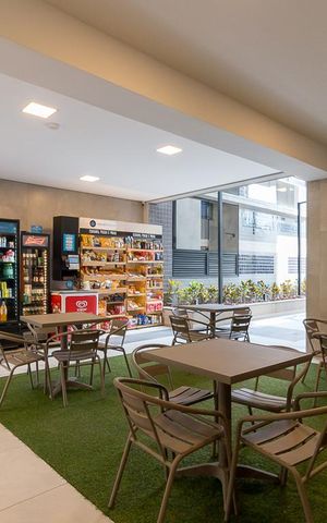 Apartamento à venda com 66m², 2 quartos e 1 vagaMini mercado