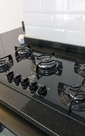 Apartamento à venda com 66m², 2 quartos e 1 vagaCozinha - cooktop
