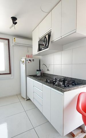 Studio à venda com 35m², 1 quarto e sem vagaCozinha