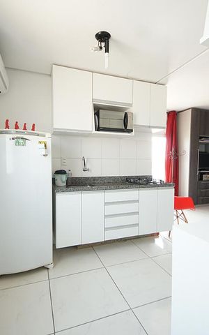 Studio à venda com 35m², 1 quarto e sem vagaCozinha