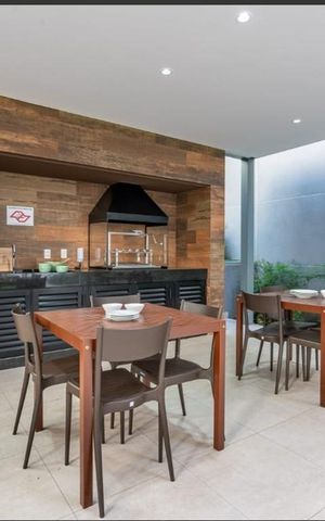Studio à venda com 25m², 1 quarto e sem vaga Studio à venda com 25m², 1 quarto e sem vagaChurrasqueira
