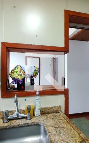 Apartamento para alugar com 45m², 1 quarto e sem vagaCozinha e Área de Serviço