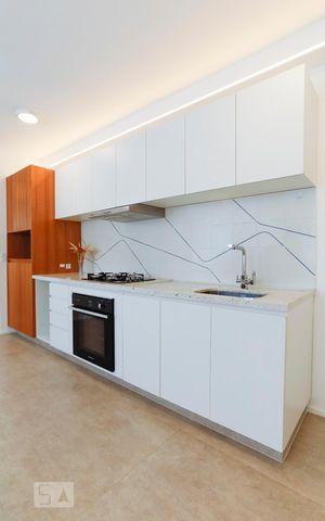 Studio à venda com 40m², 1 quarto e sem vagaCozinha