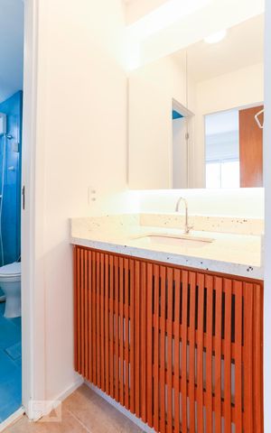 Studio à venda com 40m², 1 quarto e sem vagaLavabo
