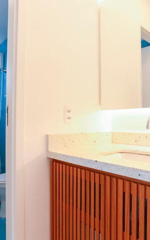 Studio à venda com 40m², 1 quarto e sem vagaLavabo