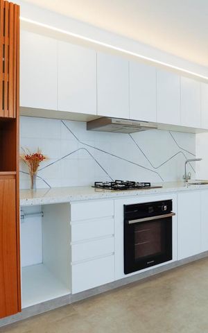 Studio à venda com 40m², 1 quarto e sem vagaCozinha