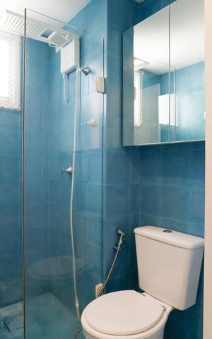 Studio à venda com 40m², 1 quarto e sem vagaBanheiro