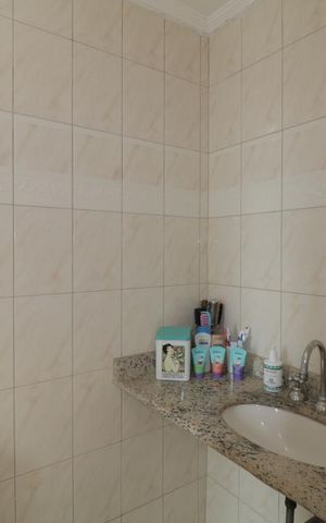Apartamento à venda com 90m², 3 quartos e 3 vagasBanheiro da Suite 1 