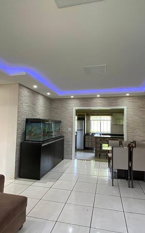 Casa à venda com 117m², 2 quartos e 2 vagasSala de Estar