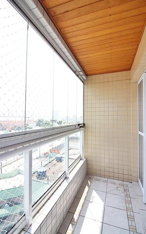 Apartamento à venda com 90m², 3 quartos e 2 vagasVaranda da Sala 
