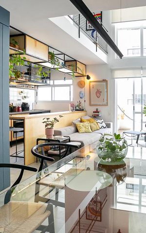Apartamento para alugar com 74m², 1 quarto e 1 vaga Apartamento para alugar com 74m², 1 quarto e 1 vagaSala