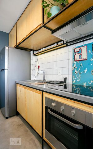 Apartamento para alugar com 74m², 1 quarto e 1 vaga Apartamento para alugar com 74m², 1 quarto e 1 vagaCozinha