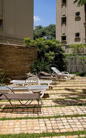 Apartamento para alugar com 74m², 1 quarto e 1 vaga Apartamento para alugar com 74m², 1 quarto e 1 vagaPiscina