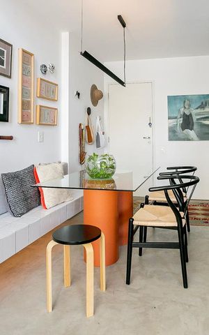 Apartamento para alugar com 74m², 1 quarto e 1 vaga Apartamento para alugar com 74m², 1 quarto e 1 vagaSala