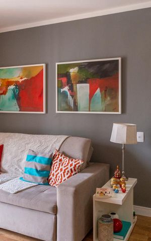 Apartamento para alugar com 64m², 2 quartos e 1 vaga Apartamento para alugar com 64m², 2 quartos e 1 vagaSala
