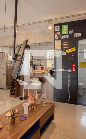 Apartamento à venda com 86m², 1 quarto e 2 vagasSala de TV