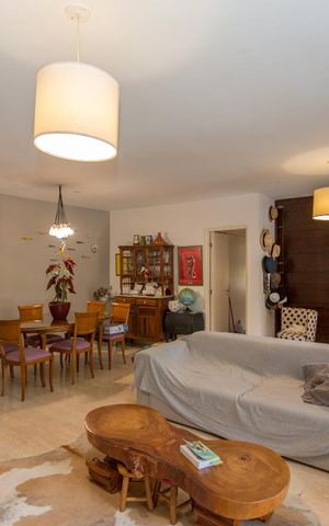 Apartamento para alugar com 127m², 3 quartos e 2 vagasSala