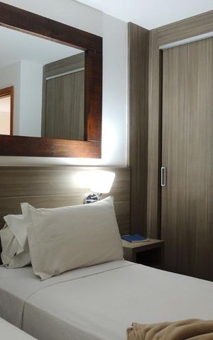 Apartamento à venda com 46m², 1 quarto e 1 vagaDormitório