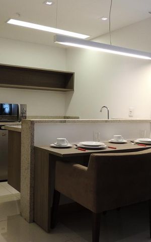 Apartamento à venda com 46m², 1 quarto e 1 vagaCozinha