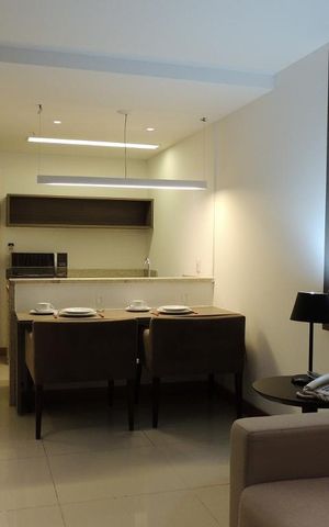 Apartamento à venda com 46m², 1 quarto e 1 vagaCozinha
