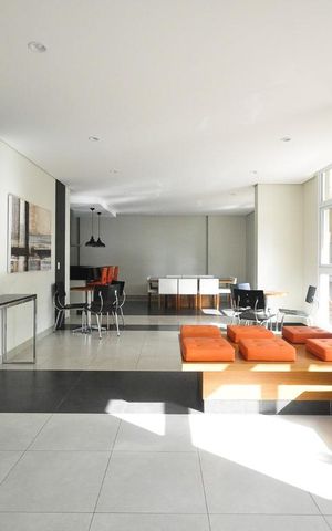 Studio à venda com 38m², 1 quarto e 1 vagaSalão de festa