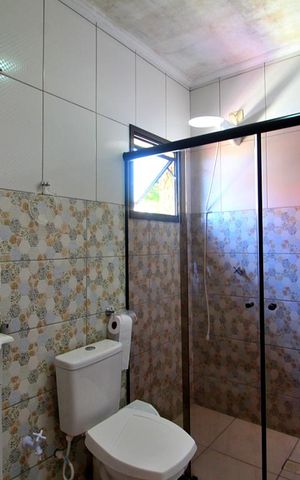 Casa à venda com 162m², 3 quartos e 4 vagasBanheiro da Suíte 3