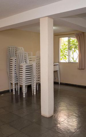 Apartamento à venda com 38m², 2 quartos e 1 vagaÁrea comum - Salão de festas