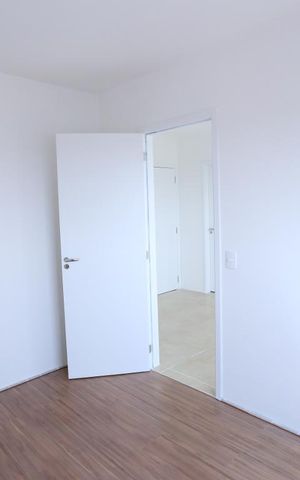 Apartamento à venda com 38m², 2 quartos e 1 vagaQuarto 2