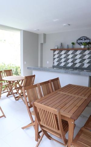 Apartamento à venda com 38m², 2 quartos e 1 vagaÁrea comum - Churrasqueira