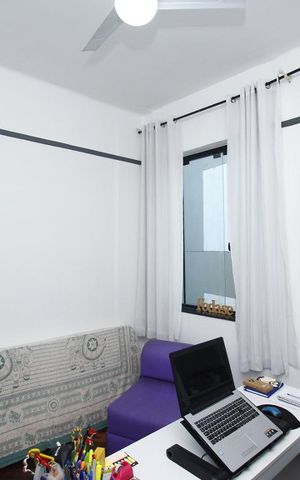 Apartamento para alugar com 105m², 4 quartos e sem vagaQuarto 3