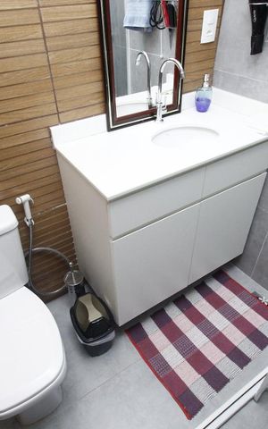 Apartamento para alugar com 105m², 4 quartos e sem vagaBanheiro 1