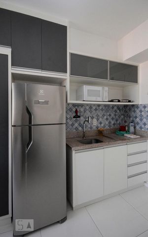 Studio à venda com 22m², 1 quarto e sem vagaCozinha
