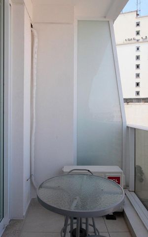 Studio à venda com 22m², 1 quarto e sem vagaVaranda