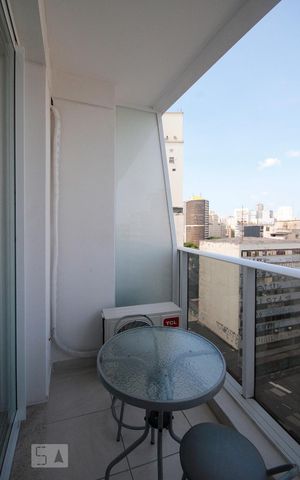 Studio à venda com 22m², 1 quarto e sem vagaVaranda
