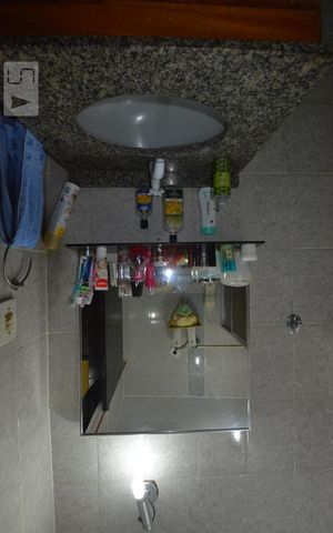 Apartamento à venda com 45m², 1 quarto e 1 vagaBanheiro Social
