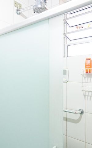 Apartamento à venda com 120m², 3 quartos e 1 vaga Apartamento à venda com 120m², 3 quartos e 1 vagaBanheiro da Suíte