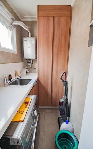 Apartamento à venda com 84m², 2 quartos e 2 vagasarea de serviço