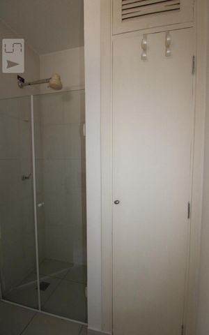 Apartamento para alugar com 115m², 2 quartos e sem vagaBanheiro social