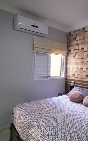 Casa de condomínio à venda com 118m², 4 quartos e 2 vagasSuíte 1