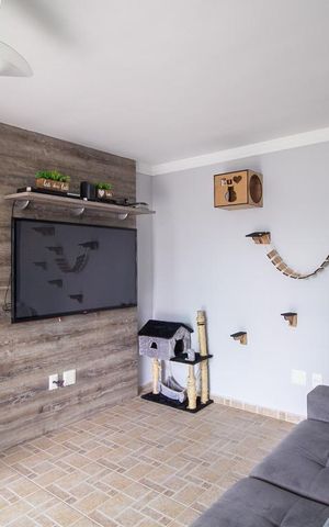 Casa de condomínio à venda com 118m², 4 quartos e 2 vagasSuíte 2