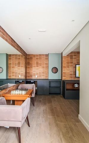 Apartamento à venda com 42m², 2 quartos e 1 vaga Apartamento à venda com 42m², 2 quartos e 1 vagaÁrea comum - Salão de Jogos