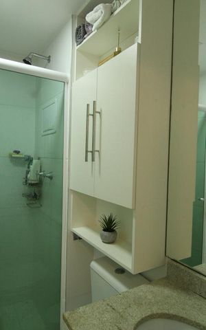 Apartamento à venda com 98m², 2 quartos e 1 vagaBanheiro