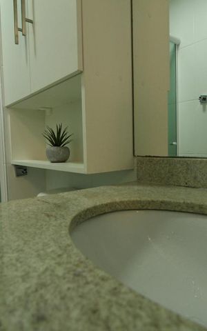 Apartamento à venda com 98m², 2 quartos e 1 vagaBanheiro