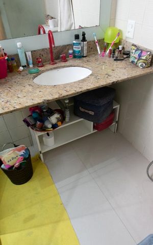 Apartamento à venda com 147m², 2 quartos e 1 vaga Apartamento à venda com 147m², 2 quartos e 1 vagaBanheiro Social